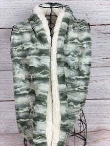 Jupiter Camo and Ivory Sherpa Infinity