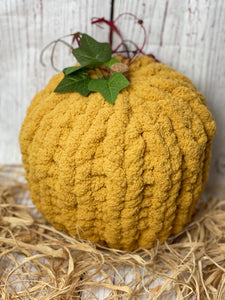 Sherpa Pumpkin in Mustard Size Large