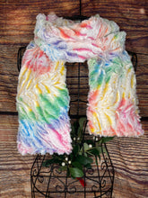 Classic Minky Scarf in Vibrant Prism