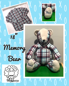 18” Warm Memory Classic Bear