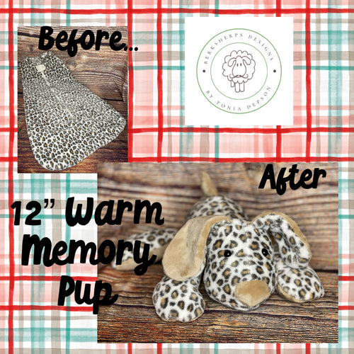 Warm Memory 12” Eva/Evan Puppy