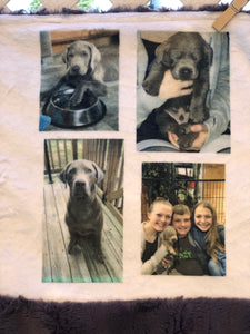 BerkSherp Photo Memory Minky Blanket