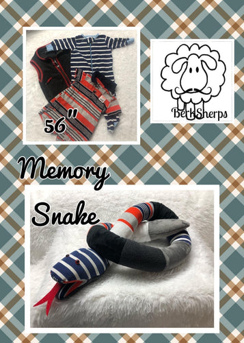 56” Warm Memory Sammy Snake